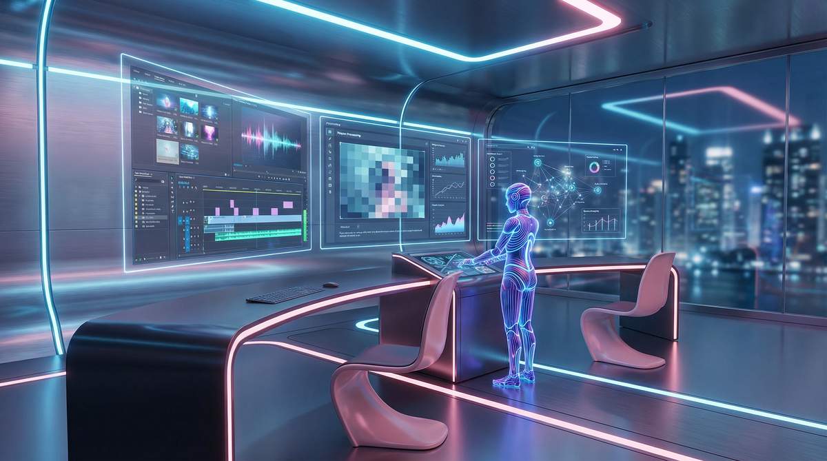 小蓝导航AI智能技术